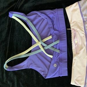 Lulu sports bra size 6